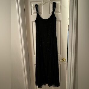 Beautiful Scala beaded chiffon evening dress